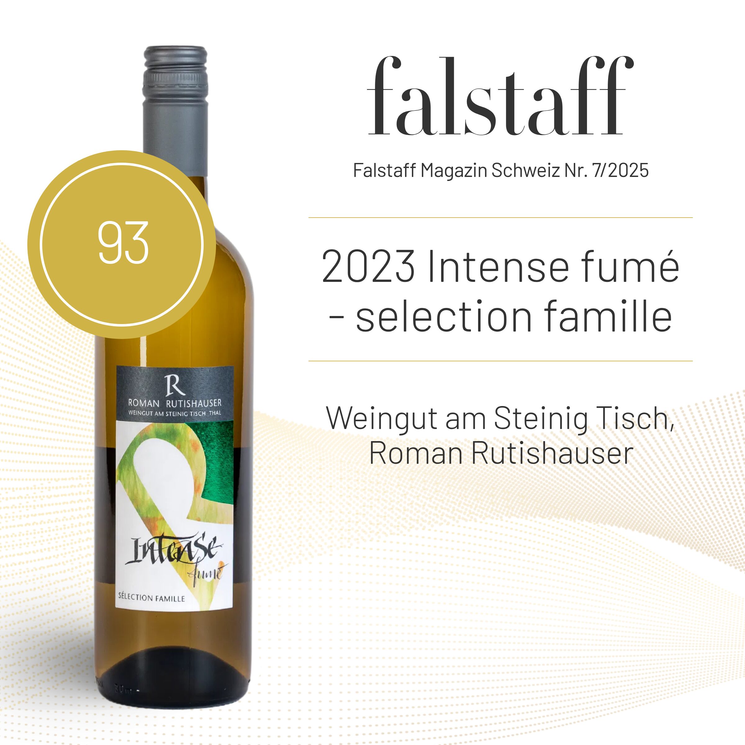 Falstaff Sauvignon blanc Trophy  Schweiz 2025