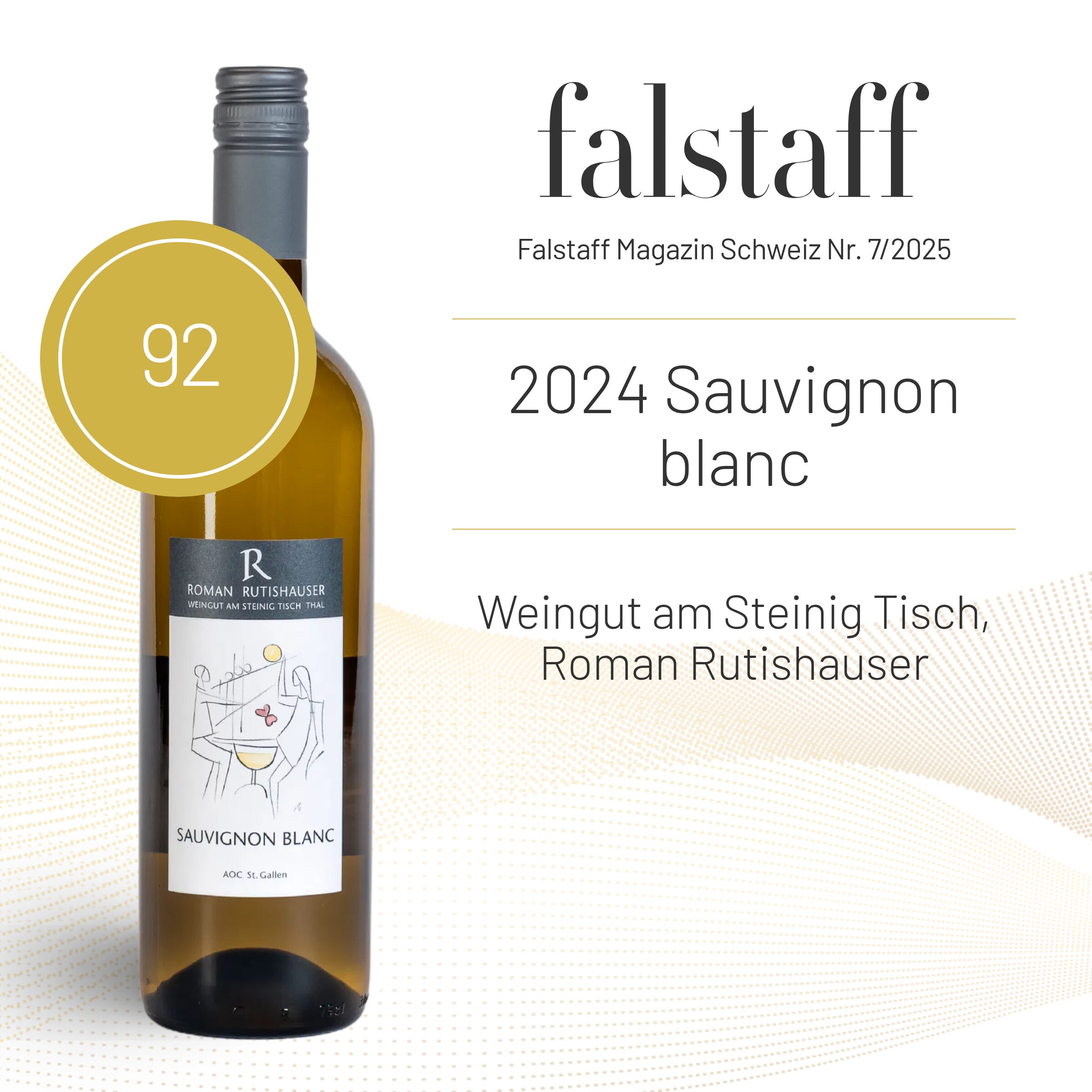 Falstaff Sauvignon blanc Trophy Schweiz 2025